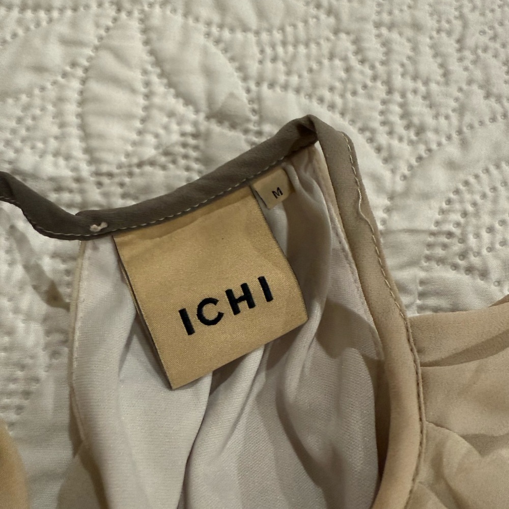 ICHI Beige dress